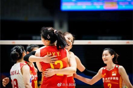 开门红！中国女排3-2战胜巴西队