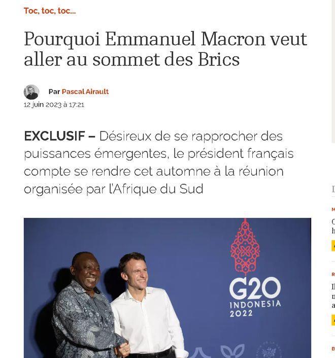 马克龙要参加中俄出席的这场峰会？法媒：“疯狂、前所未有”