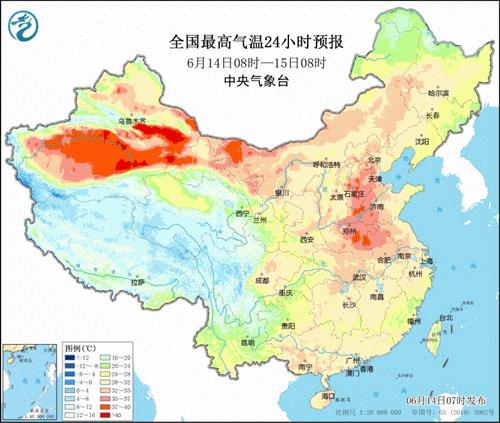 8省份局地最高温或超40℃，专家详解今年首个高温黄色预警