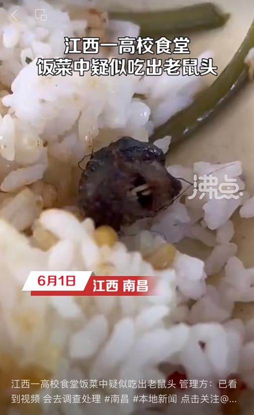 江西通报“鼠头鸭脖”事件调查处理情况，涉事学校此前声明已不见