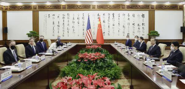 布林肯需要带回美国的三道题