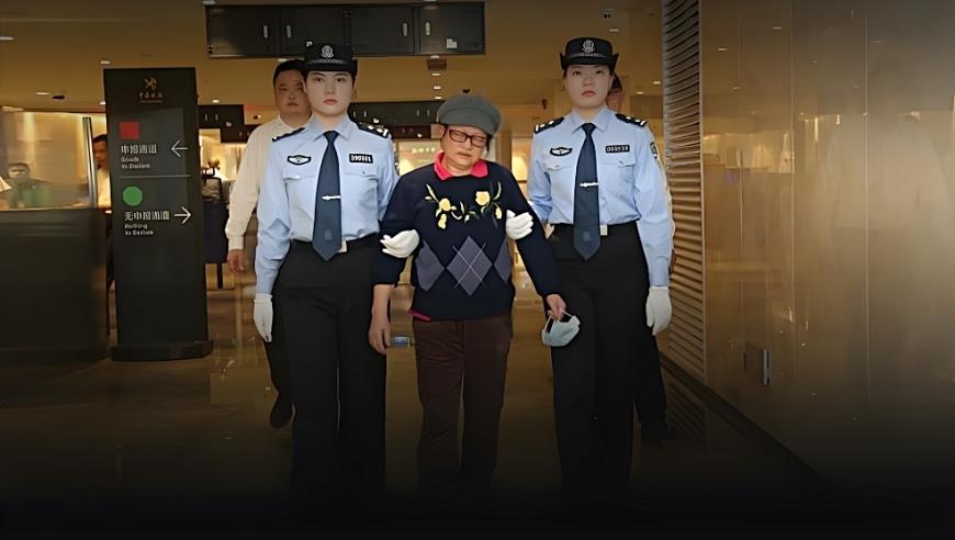 70岁“红通”郭洁芳回国投案，曾和丈夫一同敛财，案发后独自外逃