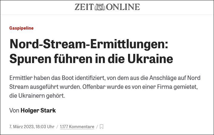 德国追踪一涉嫌破坏北溪的乌克兰人,究竟是怎么一回事?