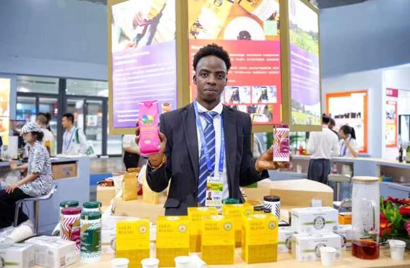 一次买10包,中非博览会上非洲咖啡豆成“网红”