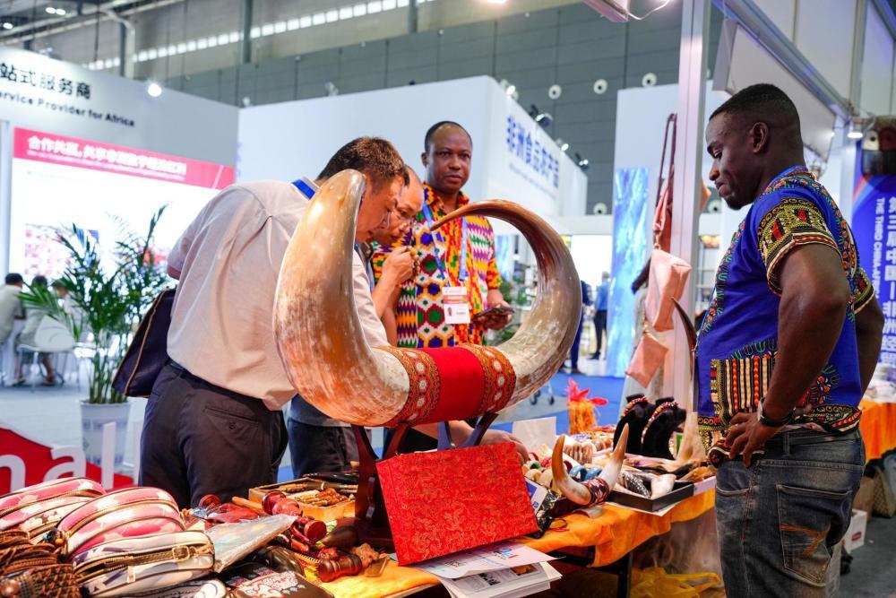 一次买10包,中非博览会上非洲咖啡豆成“网红”