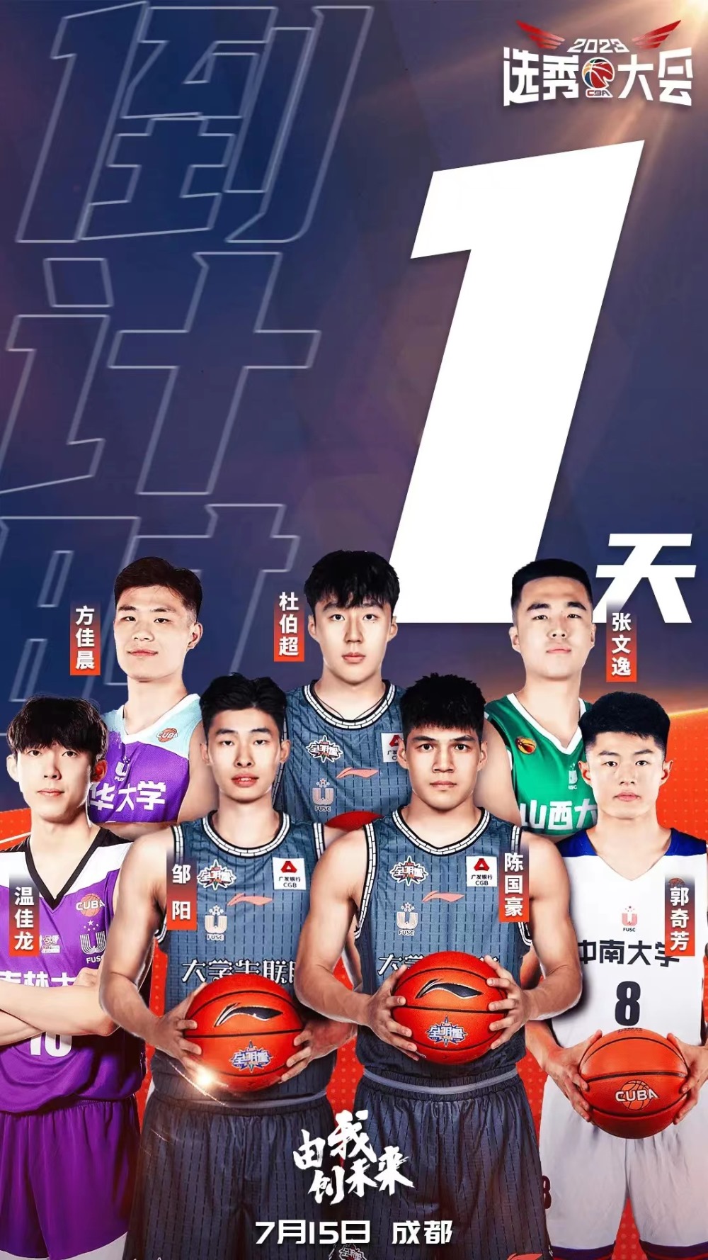 CBA选秀大会最终顺位:总计发生3笔交易 北控拥状元 探花签