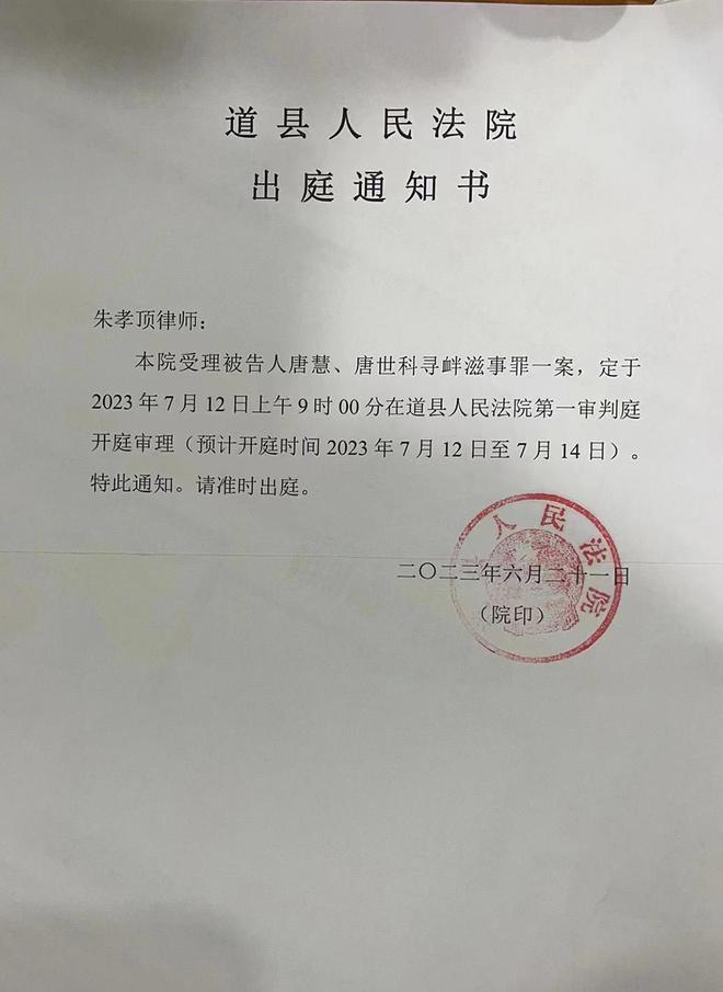 唐慧被控寻衅滋事案休庭：其申请排非遭驳，检方撤销从轻建议