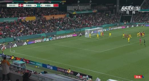 中国女足迎世界杯首秀,终场前遭绝杀0-1不敌丹麦女足