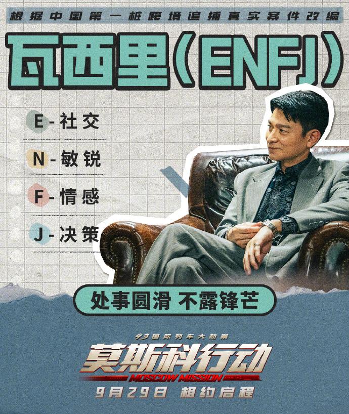 刘德华原来是ENFJ！《莫斯科行动》公开角色MBTI
