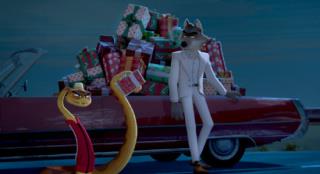 “大坏狼”送礼物 《坏蛋联盟：坏坏假期》曝剧照