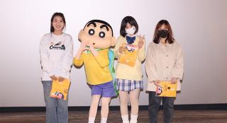 《蜡笔小新》2023剧场版首映 新之助现场五连拍